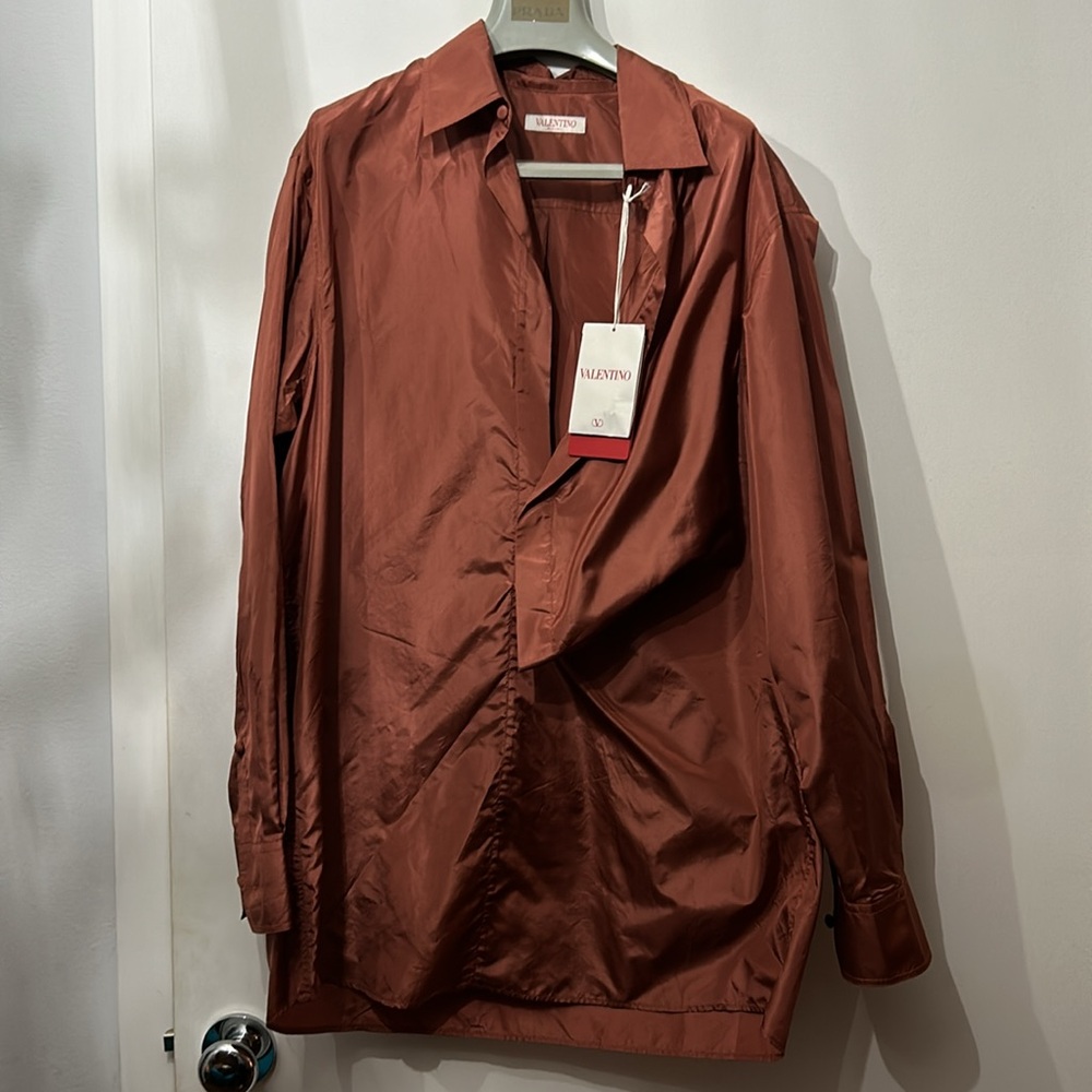 Valentino men’s silk shirt